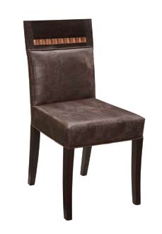 Global Furniture USA Amanda Dining Chair - Dark Brown
